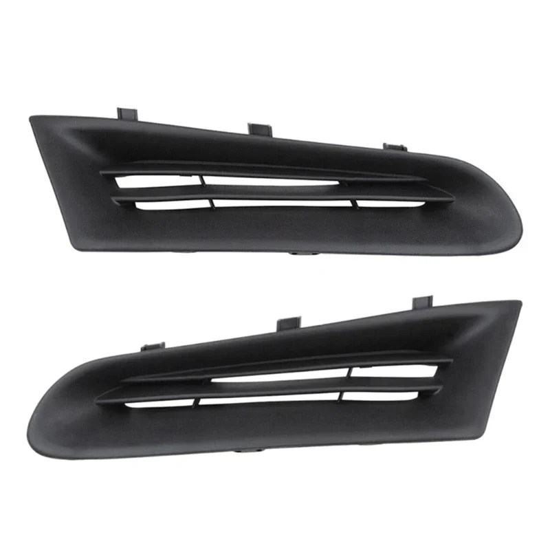 Replacement Front Bumper Open Vent Grilles 7701208684 for Clio MK3 05-09 Left/Right Side Intake Fog Light Grill Cover