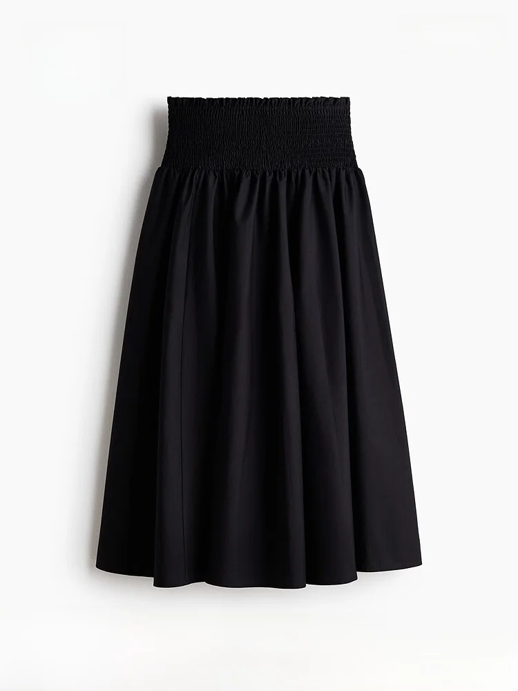 

Новая женская плиссированная юбка с высокой талией из хлопка, облегающая модель, бренд H&M, артикул 327762