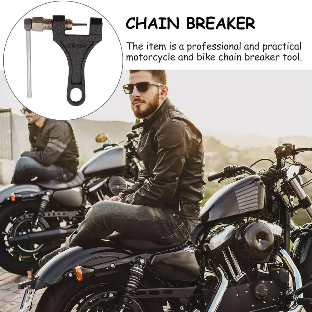Universal Carbon Steel Spanner Link Splitter Pin Remover 420-530 Chain Breaker Cutter Repair Tools for Motorcycle Bike ATV view 5