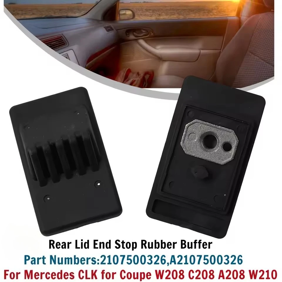 For Mercedes-benz W208 C208 A208 W210 CLK Rear Trunk Lid End Stop Rubber Fixed Buffer 2107500326 Replacement Car Accessories