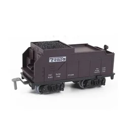 Train Railway Accessory Coal Truck Carriage Container Model Kid Toy Car Railroad Scene Layout Diorama Kits 1Pcs