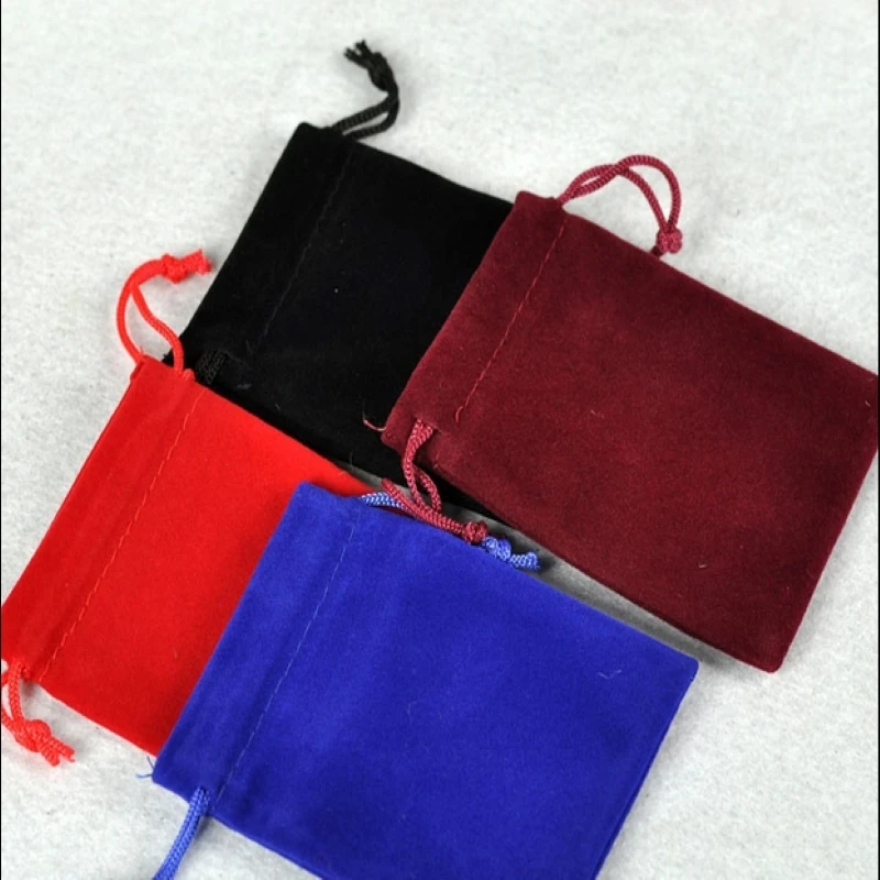 

100pcs/lot CBRL velvet drawstring jewerly bag/pouch for cosmetic/bracelet/phone,Size can be customized,Various colors,wholesale