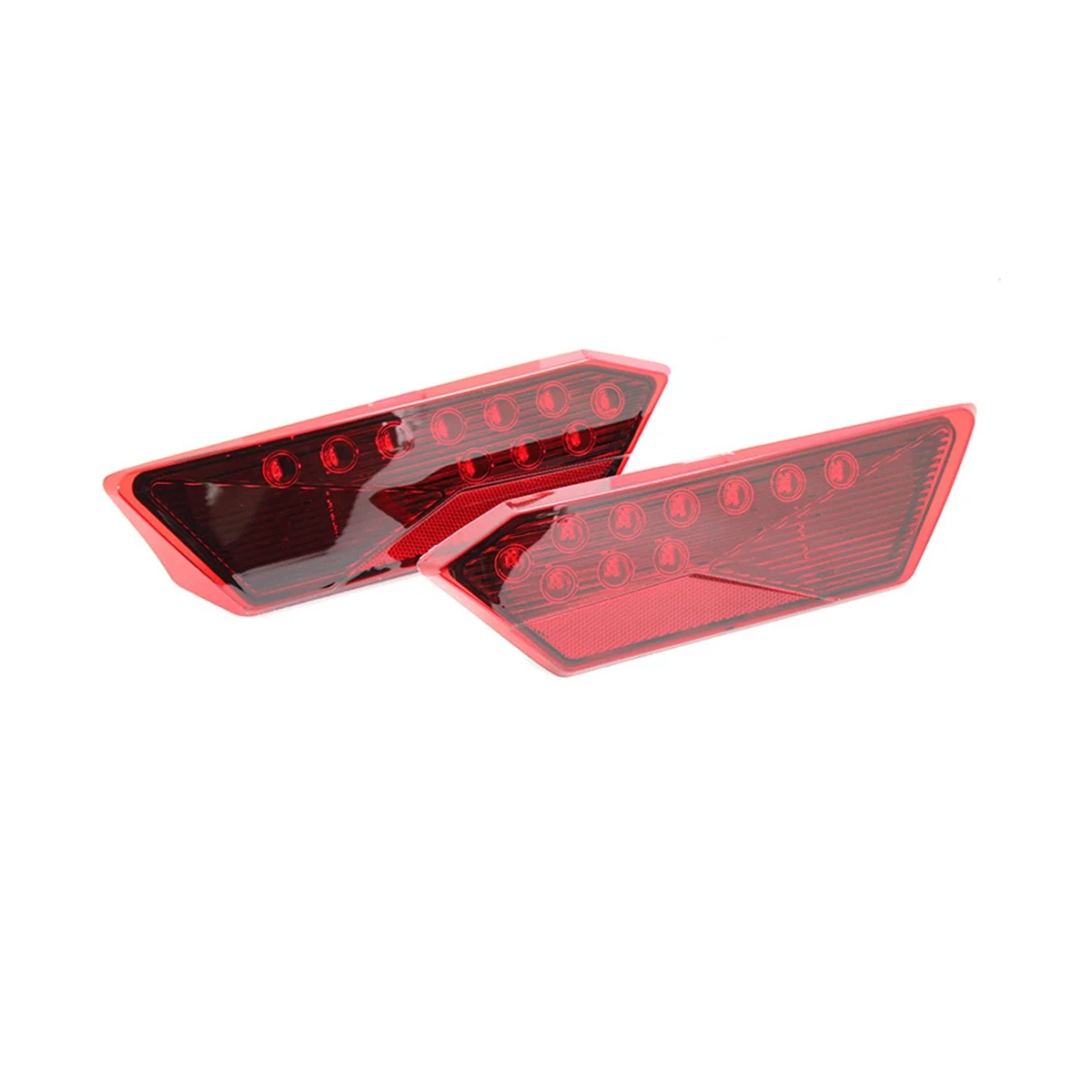 

1 Pair All Terrain Beach Buggy 12V LED Tail Light for Polaris RZR 900 1000 XP XP4 14-16 Brake Light Red