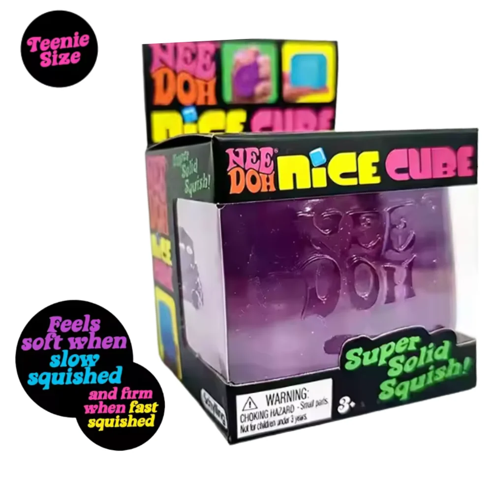 

2026 Needoh Nice Cube Sensory Stress Reliever Fidget Tool for Anxiety & Focus Desk Sensory Cube for Adults & Kids &**