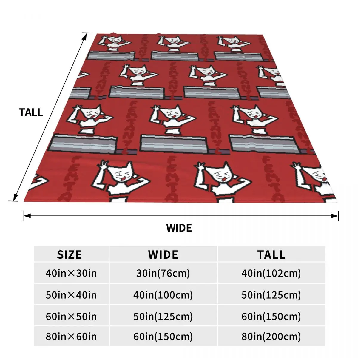 Femtanyl Sliced Token Blanket Soft Warm Flannel Throw Blanket Plush for Bed Travel Home Sofa