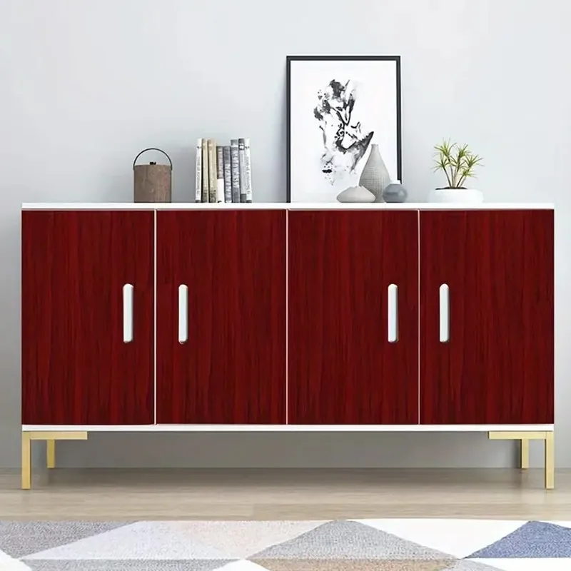 5 متر/لفة واقعية الخشب الحبوب إصلاح لاصق شريط لاصق الطابق الأثاث تجديد التفاف خط ملصق ديكور منزلي