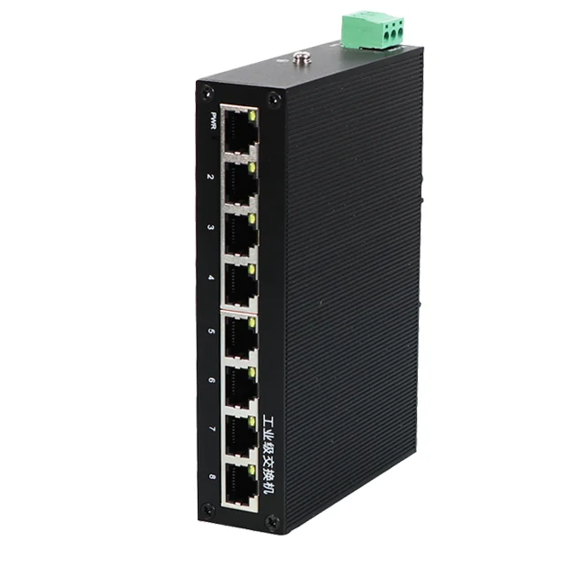 hit productGood Thing Recommendation Industrial 100 Megabit Network Switch  DIN Rail Mounting Camera Monitoring  Hub 8-port Netw