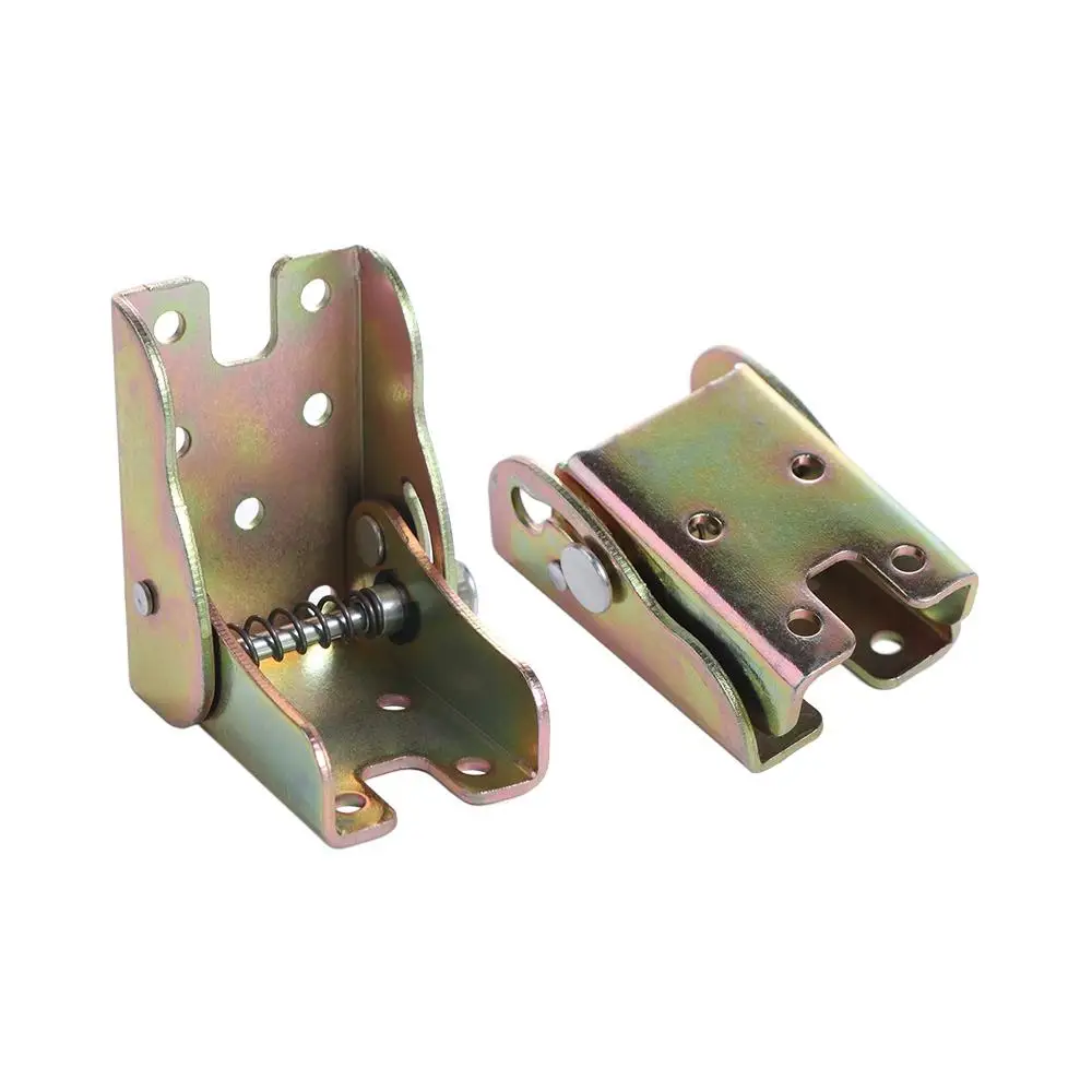 Table Connector Folding Table Leg Bracket Foldable Smooth Surface Folding Table Legs Hinges Corrosion Resistance Metal