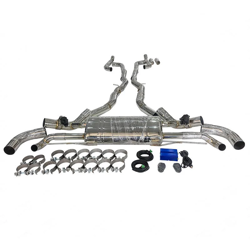 

Catback Exhaust with Valve Control Stainless Steel for BMW X5 X6 M50i M60i G05 G06 CNC Welded 1 Piece