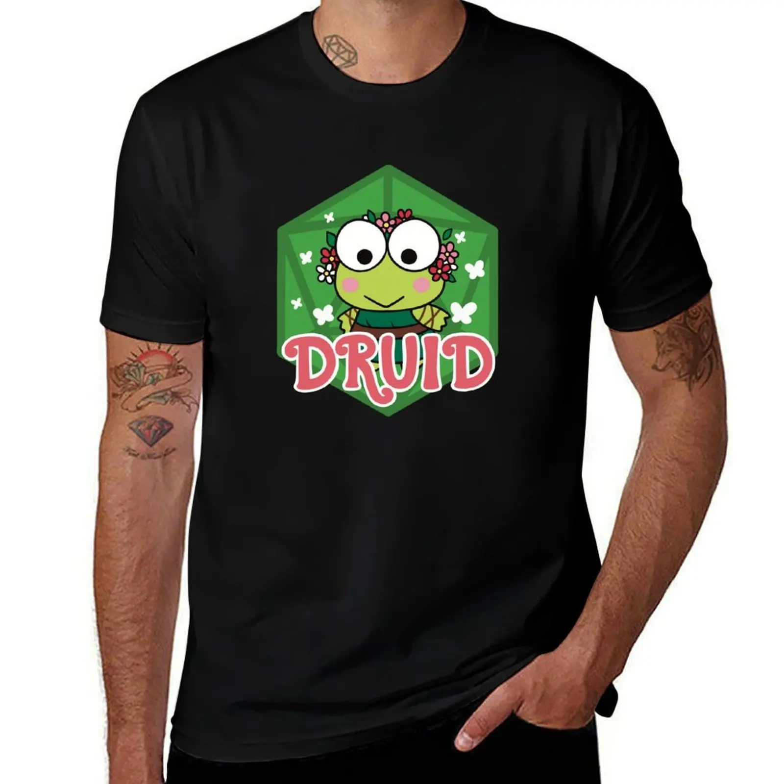 

Druid Frog T-Shirt croswit shirt man funny costumes football t shirt heavy weight t shirts for men