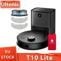 Ultenic T10 Lite Robot Vacuum Cleaner with LiDAR Navigation, 4500Pa Suction, Self-empty, Matrix Clean, 2L Dustbin, APP Control