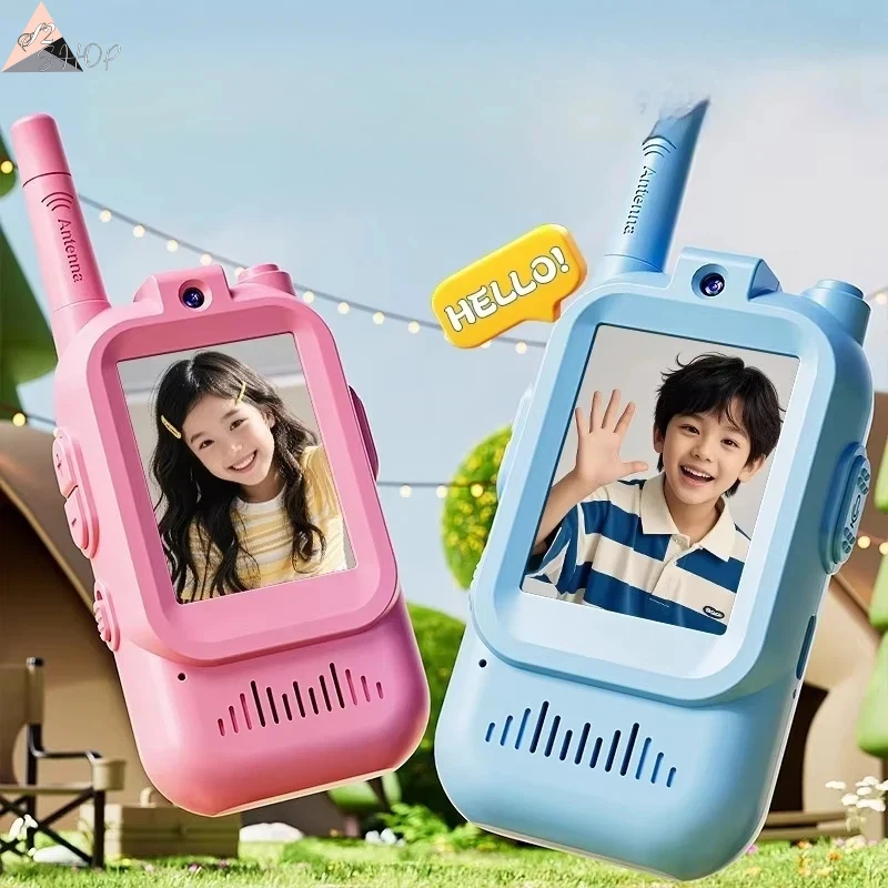 New Video Call Walkie Talkie For Feiend 2025 New Model Wireless Intercom Toy With Camera Long Distance The Best Gift For Kids