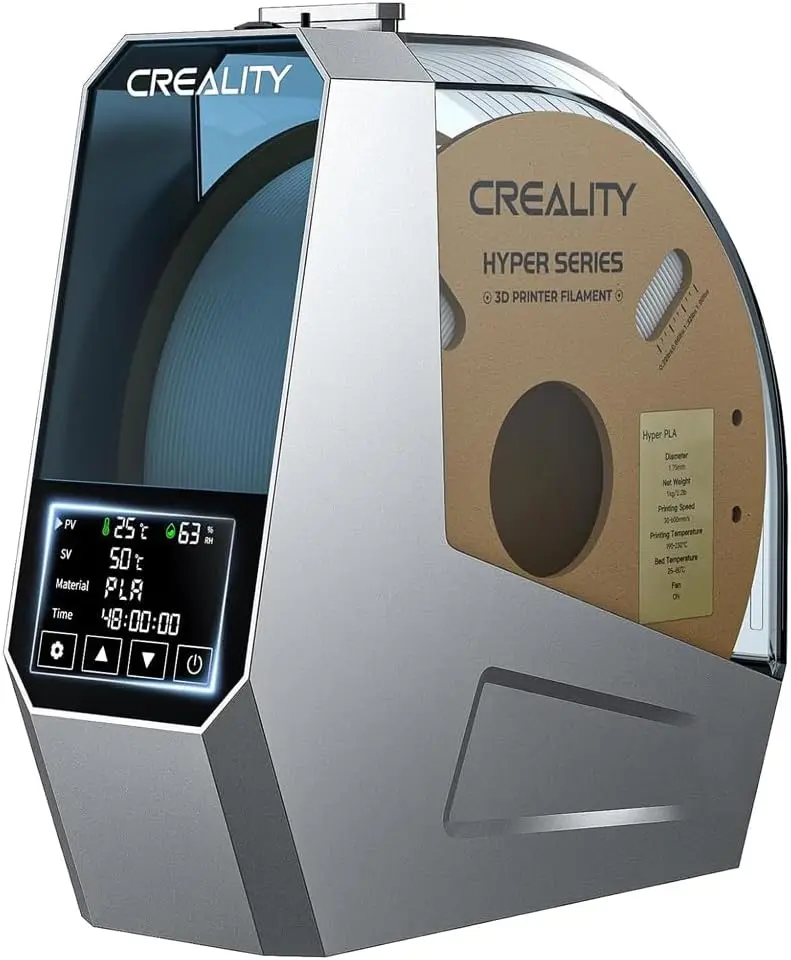 

360° Fast Heating Filament Dryer with LCD Touch Screen, 110W PTC Heater for 3D Printing