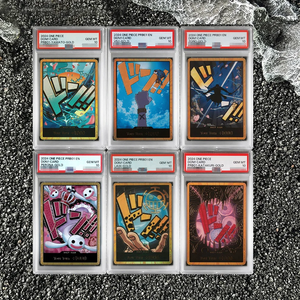 

DIY Proxy OPCG Collection Card Anime GOLD DON Card Kaido Rosinante Perone Law Gold 2024 Card Collection Rating Game Card Toy