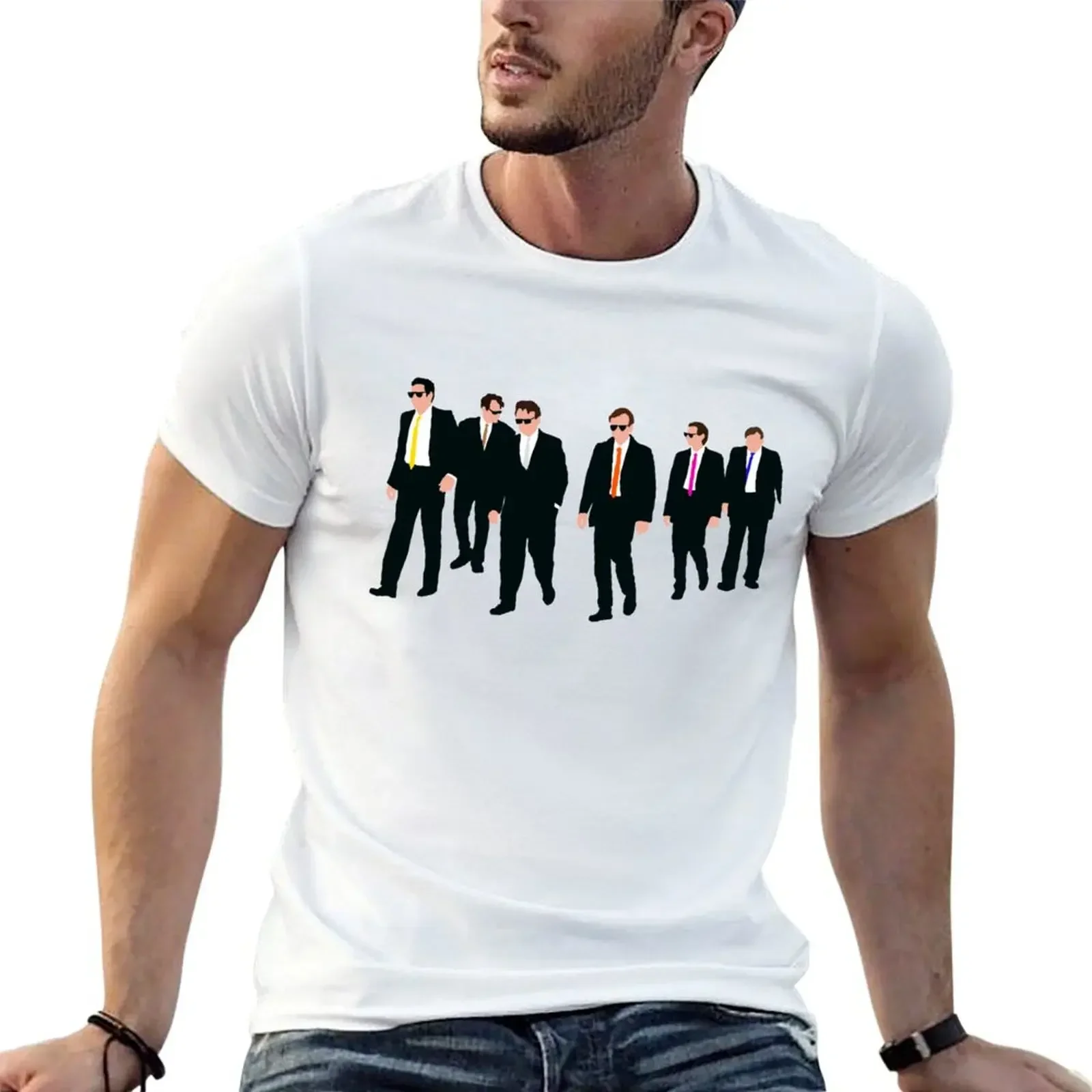 Reservoir Dogs T-Shirt vintage anime shirt plus size tops man t shirt shirts graphic tee luxury clothes men