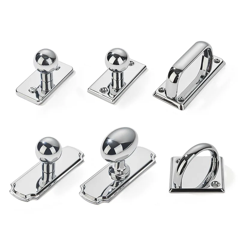 1PCS Silver High-end Door Handle Modern Simple And Luxurious Drawer  Wardrobe Shoe Cabinet Furniture Small Handle