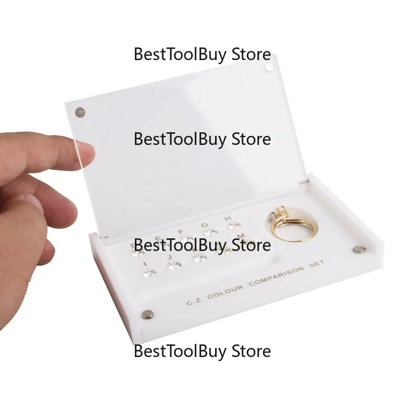 

Master Stone Set Colour Comparison Set Xmsj100 With Two Ring Stone Holders