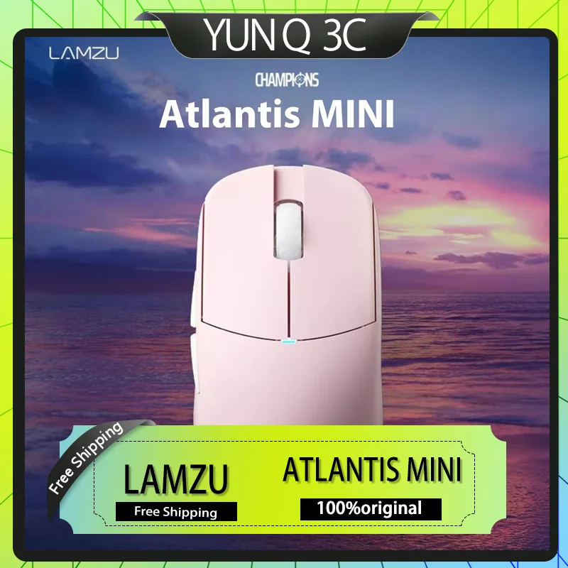 

LAMZU ATLANTIS MINI Wireless Gaming Mouse Lightweight 8K FPS Super Sensor PC Gaming Accessories Champion Gifts