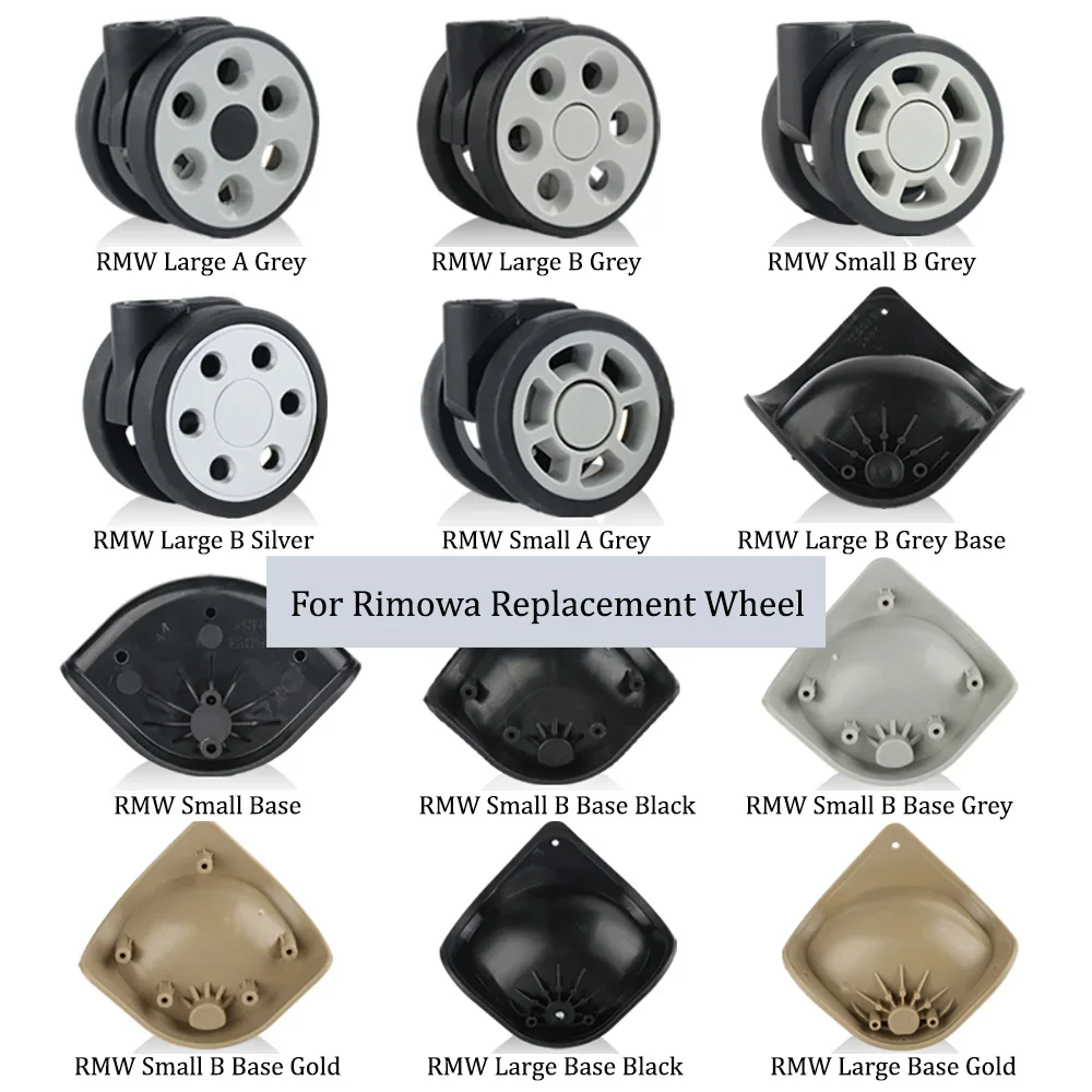 

Suitable For Rimowa Suitcase Replacement Wheel Suitcase Pulley Wear-Resistant Trolley Case Roller Repair Wheel Customization