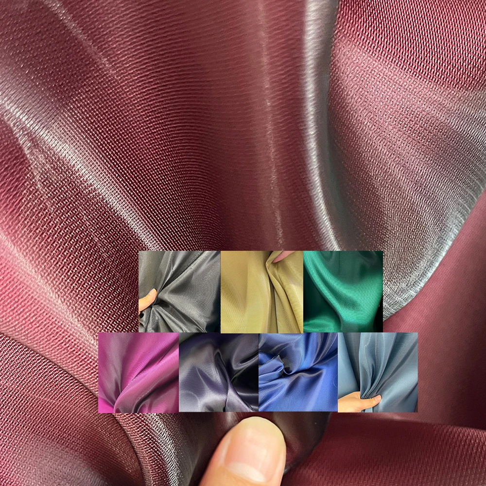 

Темно-красная высококачественная водяная атласная ткань, яркая, гладкая, прочная, подходит для вечерних платьев, украшения дома и поделок своими руками