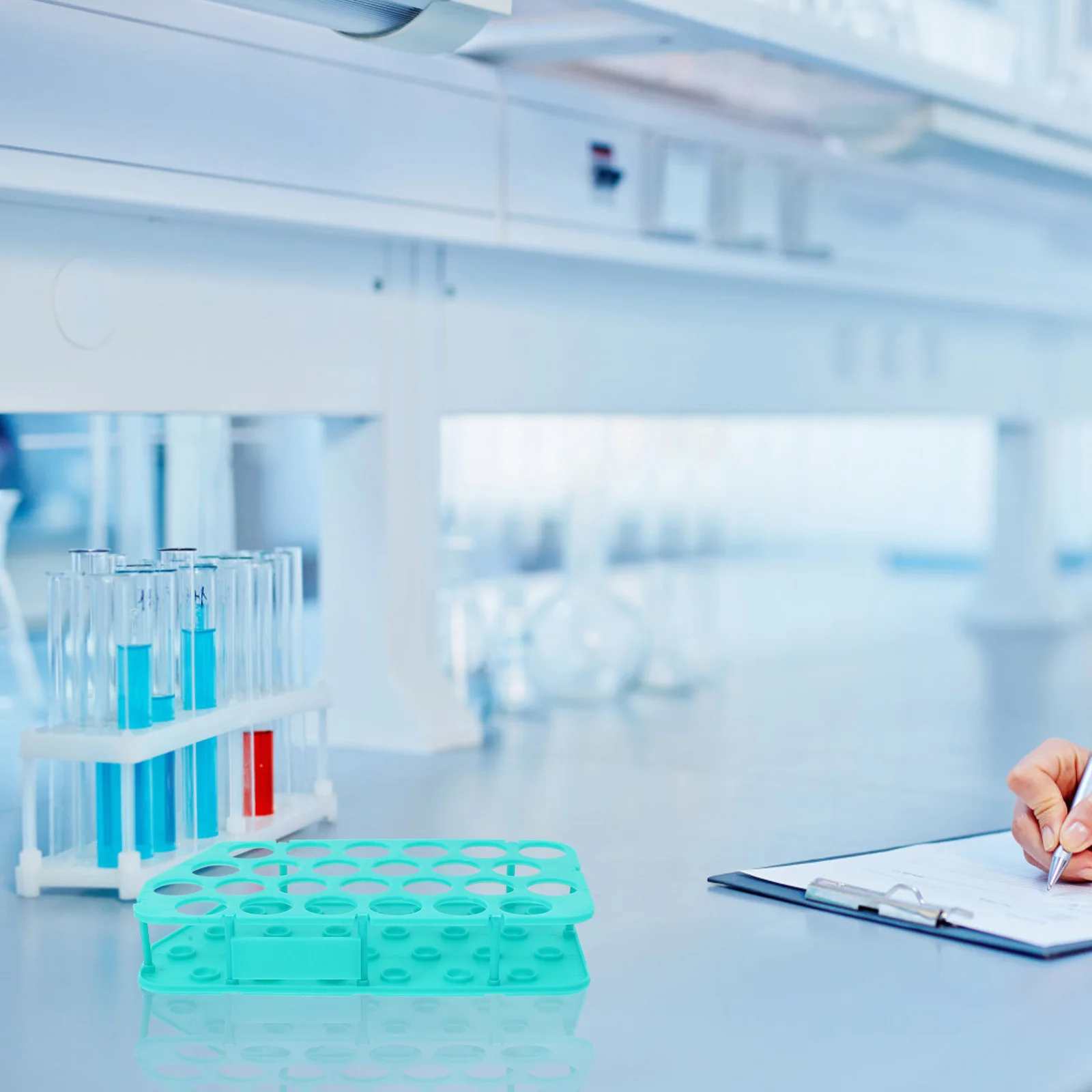 Centrifuge Tube Rack Test Stand Holder Terrarium Mount Plastic Laboratory Tool Vases