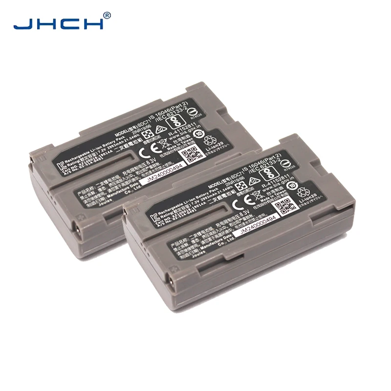 

2 шт. литий-ионный аккумулятор BDC71 для тахеометра серии Toqcon GM ES TP-L6, трубчатый лазер