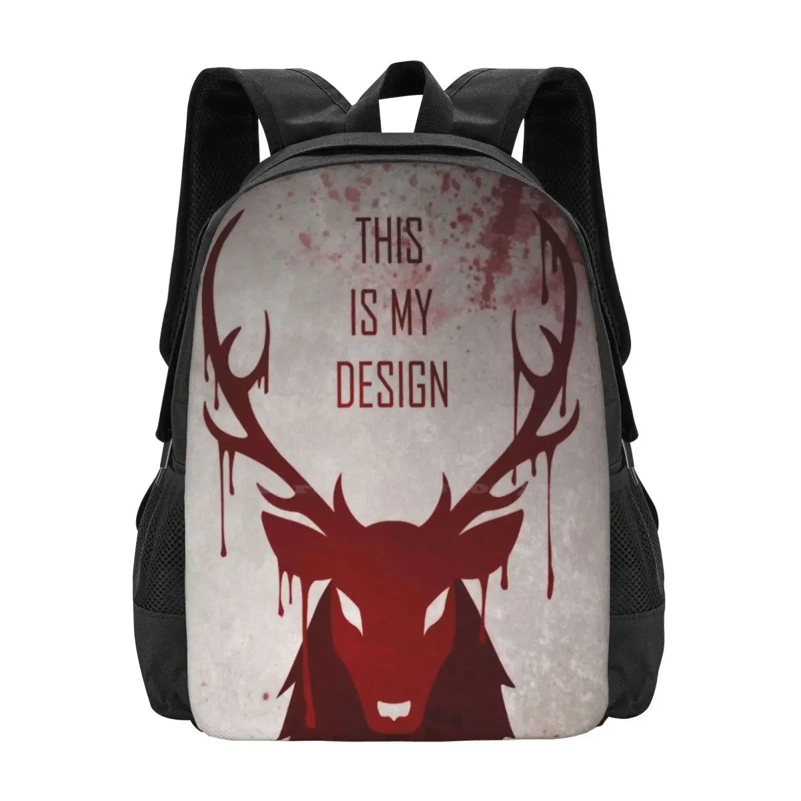 

Hannibal : This Is My Design Backpack For Student School Laptop Travel Bag Hannibal This Is My Design Ravenstag
