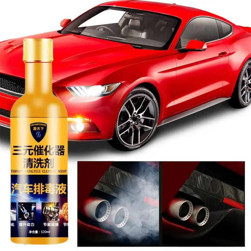 120ml Catalytic Converter Cleaner Carbon Removing Agent Fuels System Additive CSV Catalysts Accelerator For Diesels Vehicle