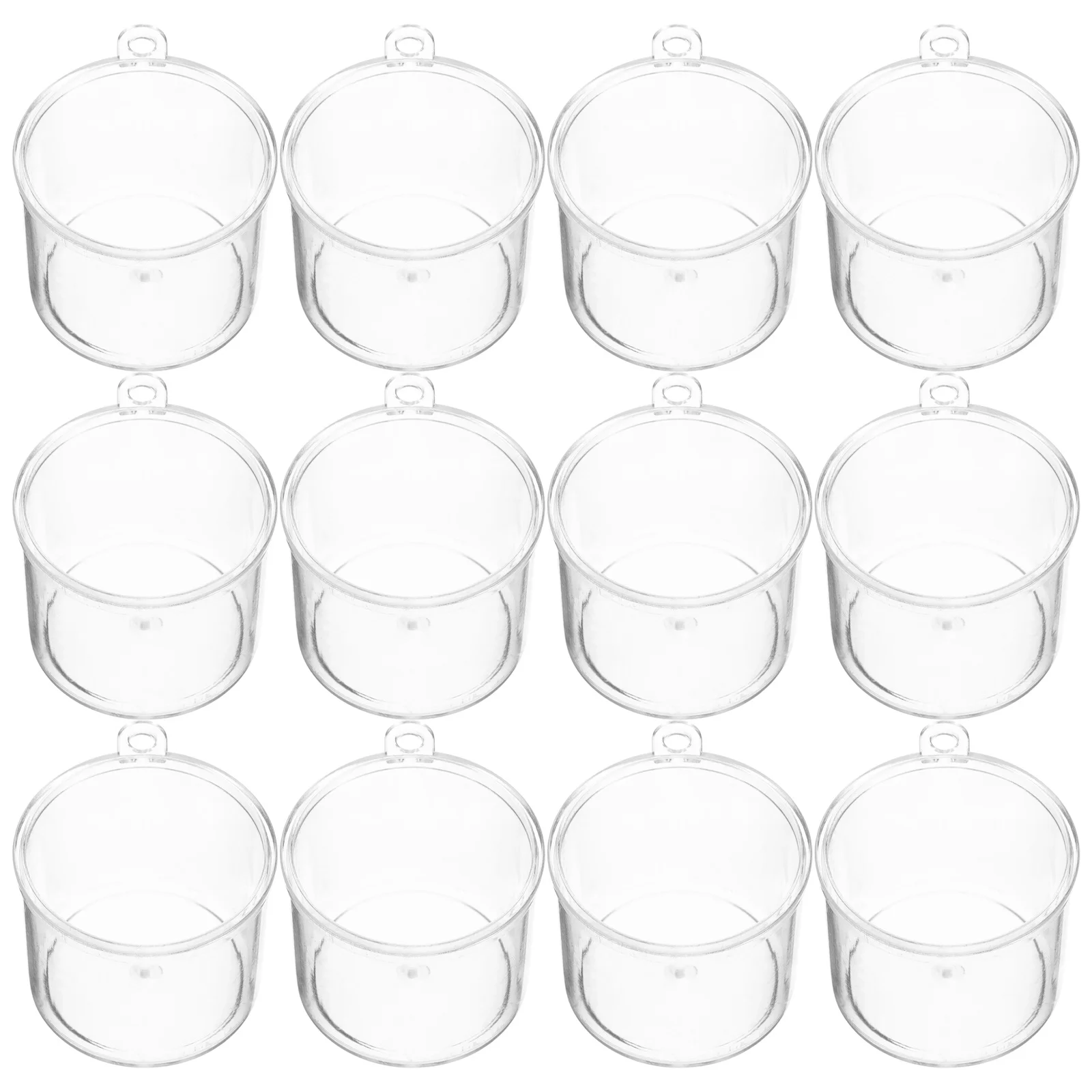 

20Pcs Mini DIY Clear Mousse Cups Plastic Tiny Dessert Glasses for Craft Kitchen Food Accessory Mini Cups