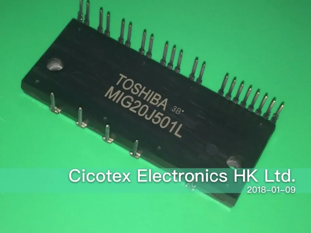 MIG20J501L MODULE N CHANNEL IGBT IPM HIGH POWER SWITCHING APPLICATIONS MOTOR CONTROL APPLICATIONS M1G20J5011 MIC20J501L