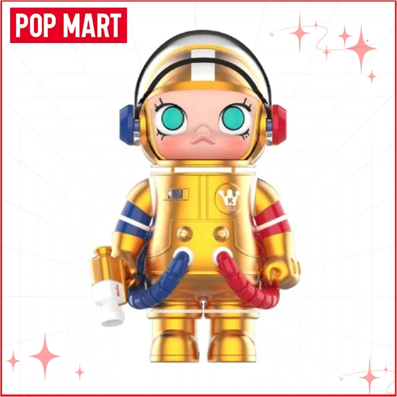 

Подлинная бирка Popmart Mega Space Molly 100% сезона NBA 2023, подвесная бирка