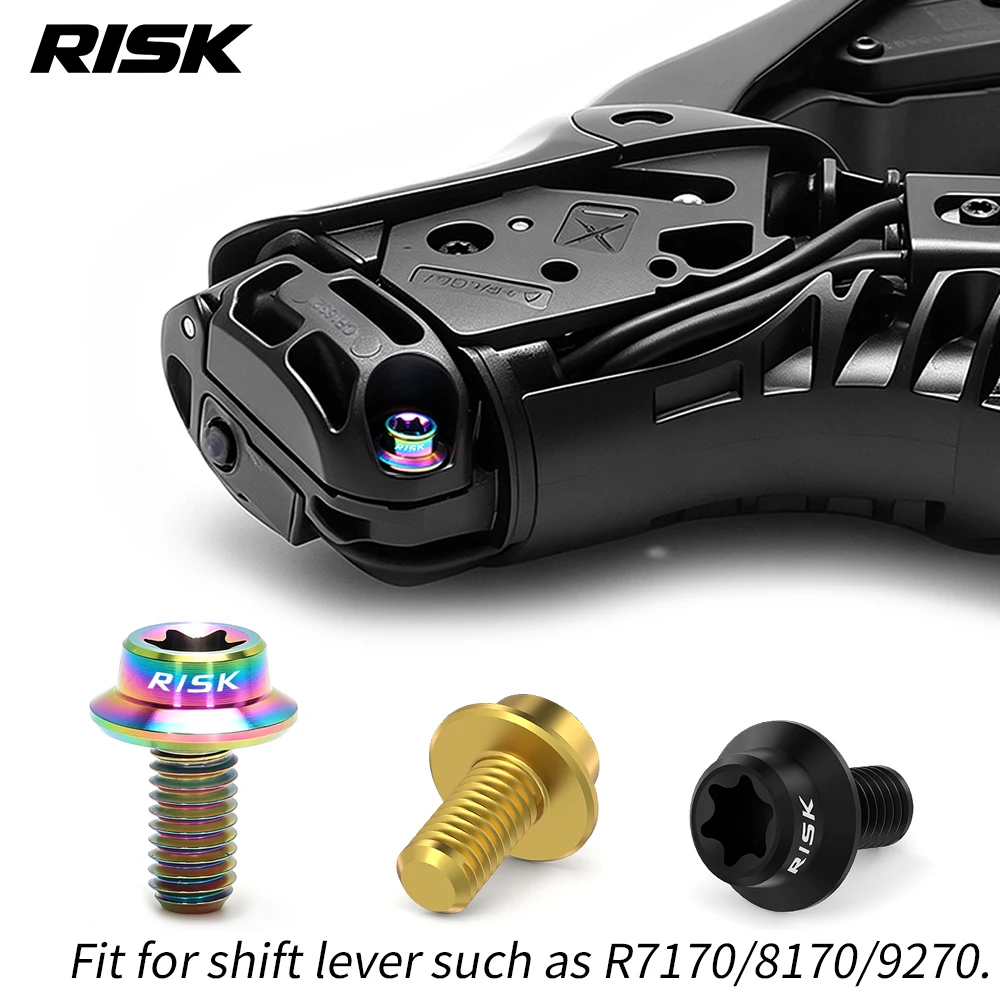 2pcs Bicycle Shifter Lever Battery Compartment Fixing Screw for R7170/R8170/R9270 Shifter Fixed Bike Bolts Screws Accessories