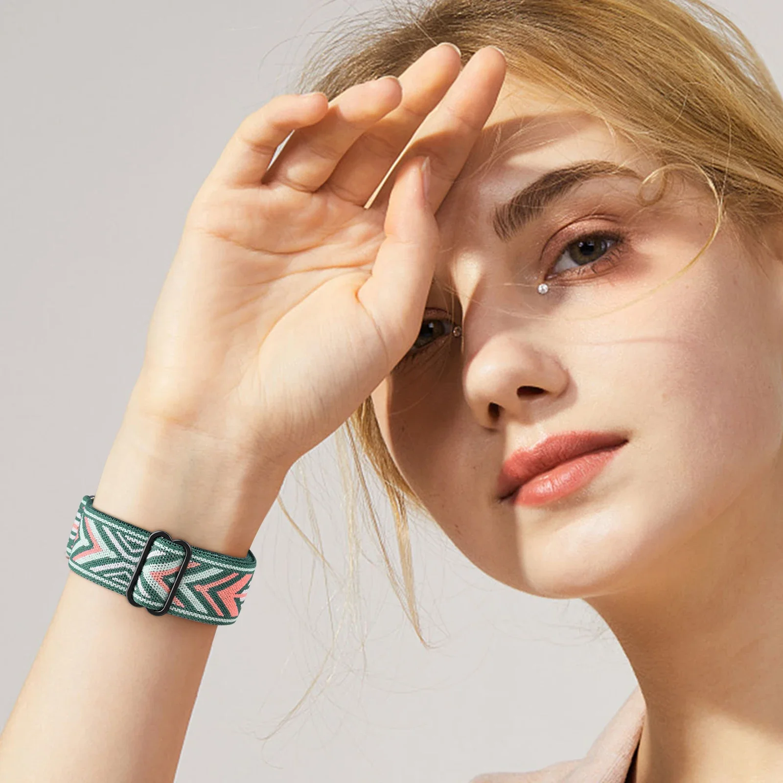 Cinturino in nylon elastico per Huawei Watch Fit 3 cinturino di ricambio per cinturino Huawei Watch Fit 3 accessori Correa