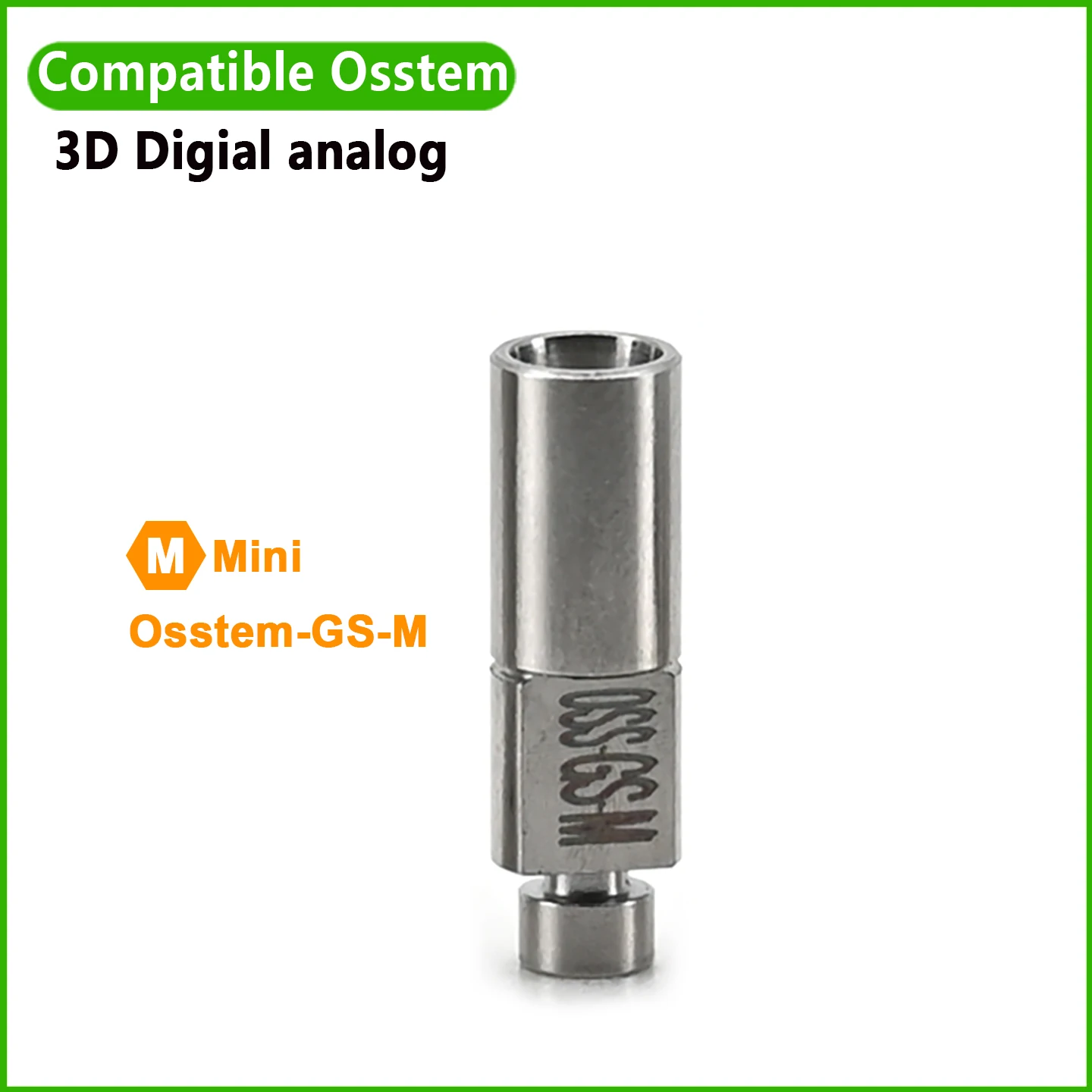 For Osstem TS 3D Analog Scan Body Digital Analog for Scanner Model Library Prosthetic Restoration Lab Supplies OEM Factory Price view 4
