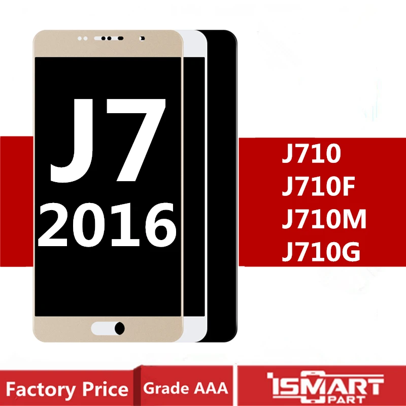 

AMOLED for Samsung Galaxy J7 2016 LCD Display Touch Screen Digitizr Assembly J710 SM-J710F J710M J710H J710A J710FN