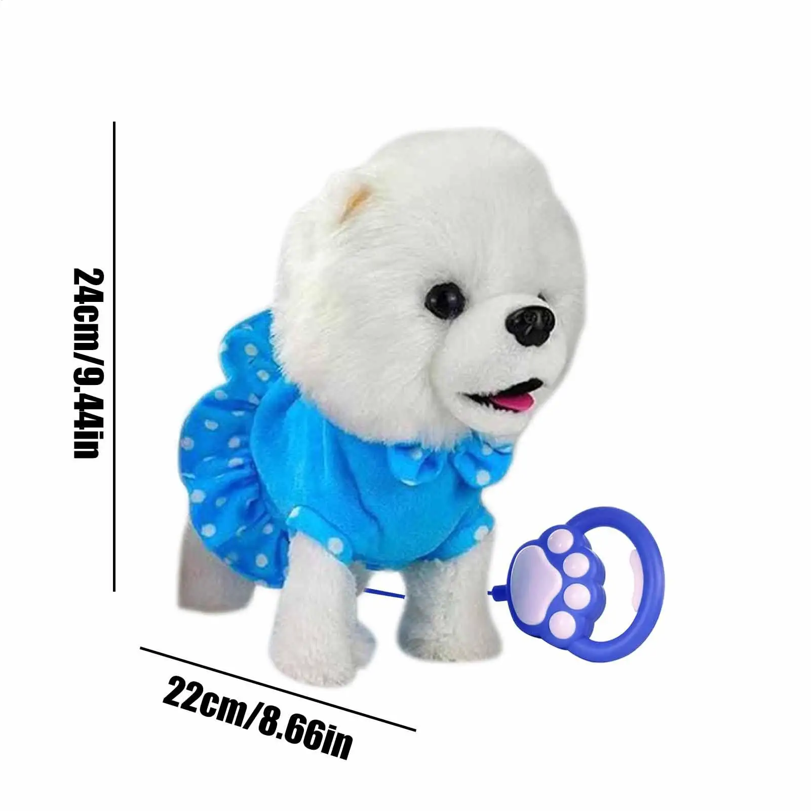 Barking Dog Toys For Kids Electric Interactive Plush Doll Electronic Singing Toy For Daycare Centers Birthday Holiday Christmas