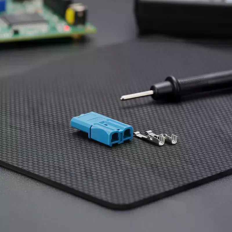 2Pcs 40A 600V Large Current Power Connector Amp Plug Terminal Forklift Battery Connector Wire Cable Connectors