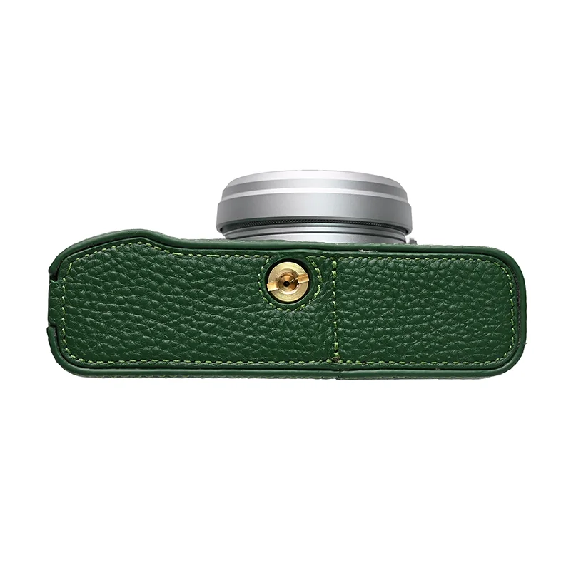 Oryginalne skórzany futerał do aparatu półciało pokrywa dolna do rękaw ochronny Fujifilm FUJI X100VI — zdjęcie 2