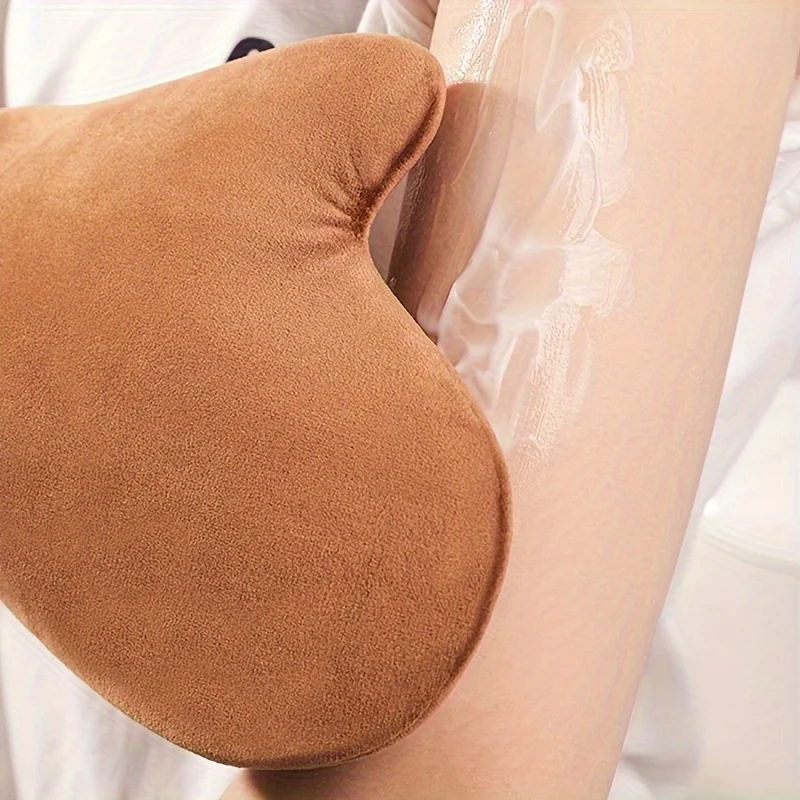 2 Stück Körpercreme-Handschuhe, schnelle Bräunungshandschuhe, SPA-Massage-Körper-Lotionshandschuhe mit ätherischen Ölen, Badetuch, Werkzeuge zum Auftragen