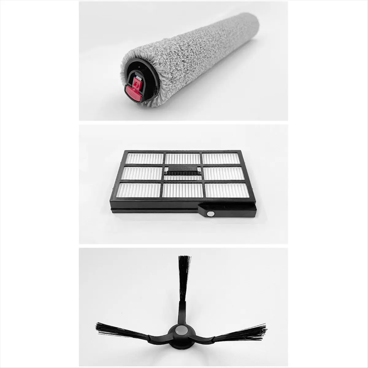 

18 шт. для E25 Omni/E28 Omni, детали робота-пылесоса, основная щетка, ролики, швабры, боковые щетки, HEPA-фильтры, мешки для пыли