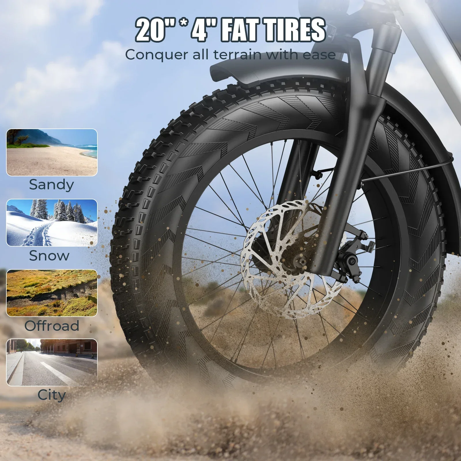 دراجة كهربائية نمط جديد محرك 750 واط 48 فولت 25 أمبير بطارية الكبار دراجة كهربائية 20 بوصة الإطارات جميع التضاريس منطقة جبلية E-الدراجة #5