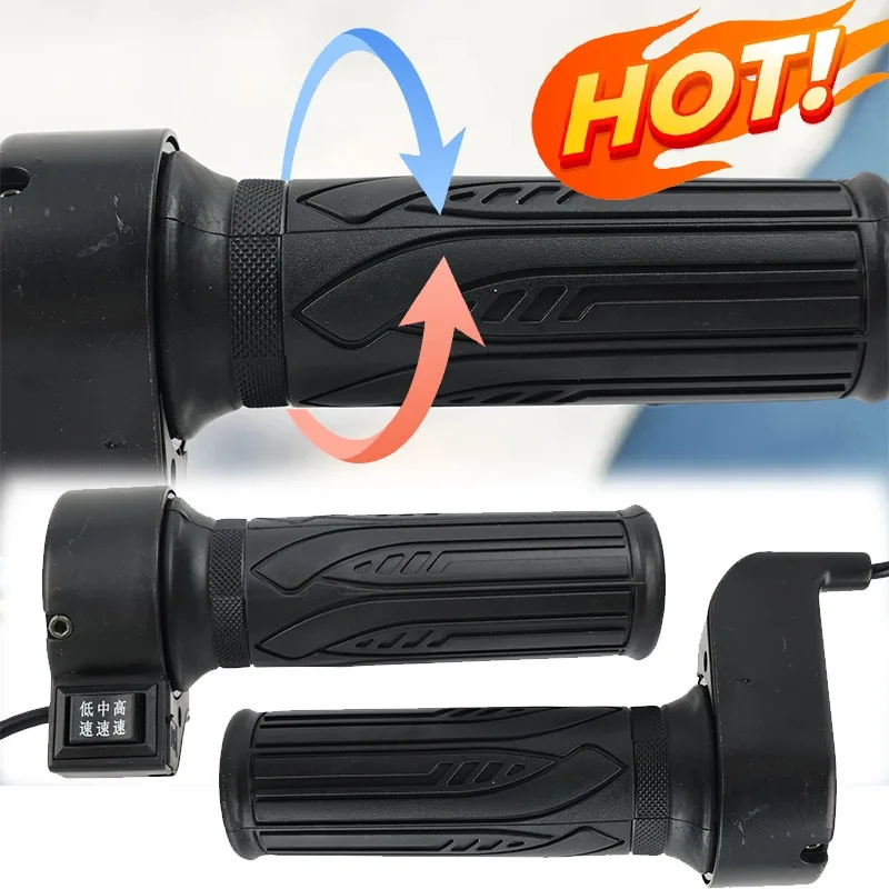 

Electric Scooter Throttle Grip 3 Speed Switch Forward Reverse Gear Handlebar E Bike Accelerator Control Handle Part Modification