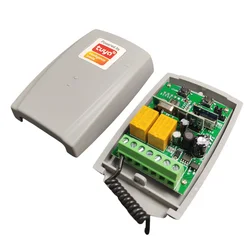 Wireless remote control RF tuya APP control switch 433mhz 2 channel relay receiver module transmitter