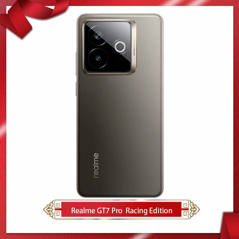 إصدار Realme GT7 Pro Racing الأصلي غير مقفول Snapdragon 8 Elite 6.78 بوصة 50MP 120W Dash Charge 6500Mah IP68 & IP69 NFC