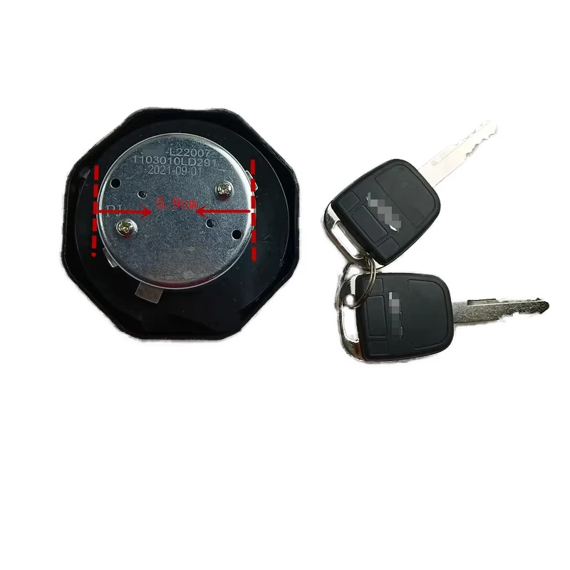 

Lockable External Fuel Tank Cap ( 1103010LD291) - Fits JAC Shuailing Q6/Q3, Junling V6/V5/A8/H330/S6/S7, Kangling J6/H5/J5