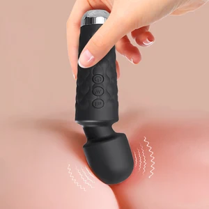20 modos Potente Vibrador AV Varita mágica para mujeres Clítoris Estimulador Estimulador Sexo Toys Hembra G Massager Massager Adulto Producto erótico para adultos 12 Mejor máquina de sexo adaptador de energía de ventas - №5