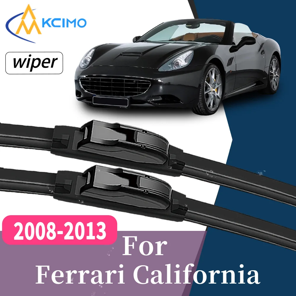 

Long Lifespan Front Windscreen Wiper Blades For Ferrari California F149 2008-2013 Premium Windshield Replacement Set 2Pcs