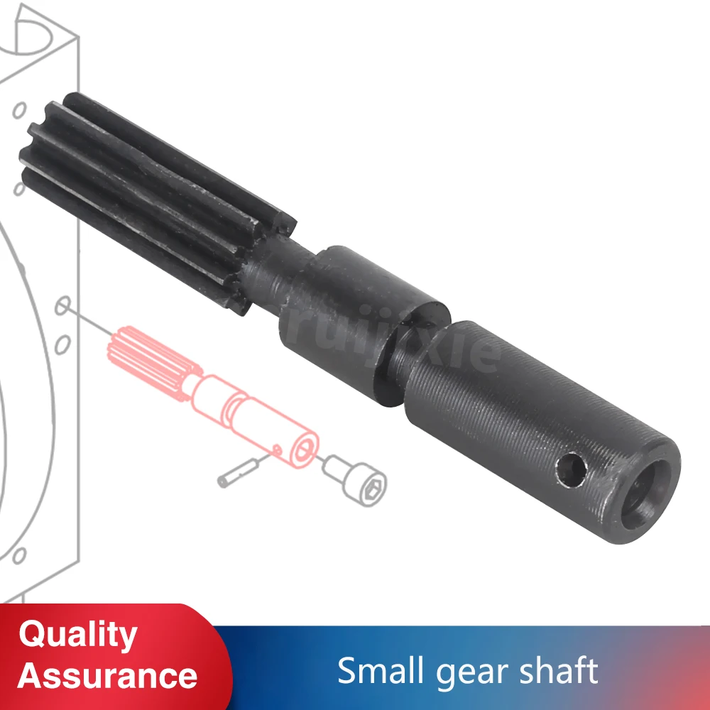 Small Gear Shaft,SIEG SX3-085&JET JMD-3&BusyBee CX611&Grizzly G0619 Drilling  Milling machine Spare parts