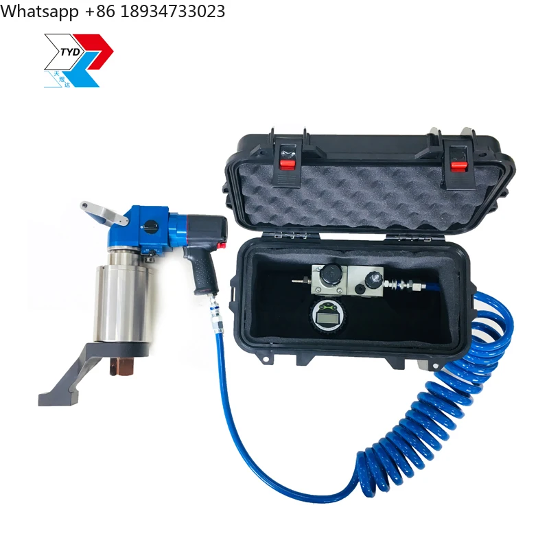 Hot Selling 3000nm Angled Shank Single Speed Pneumatic Torque Wrench Multiplier