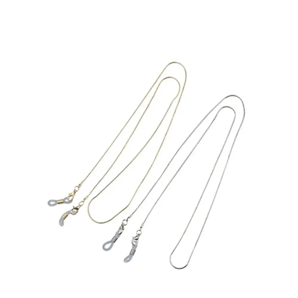Snake Bone Chain Mask Lanyard Neck Strap String Metal Chain Sunglasses Chains Spectacle Cord Metal Glasses Chain Mask Chain